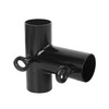 Aoneky 2pcs 3 Way Small T Shaped Corner Canopy Fitting
