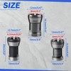 LEONTOOL 3 Pcs Die Grinder Collet Adapter - 6mm, 6.35mm,