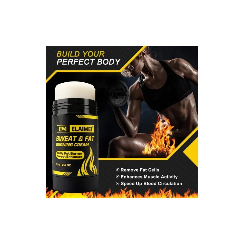 Crema Quemadora De Grasa Abdominal Purvigor Hot Sweat Cream