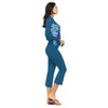 Private Island Women UPF50+ Capri Bootcut Leggings Rash Guard Pants