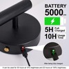 Battery Operated Wall Sconces Set of Two with Remote Control,
