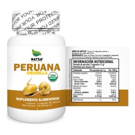 Natsa Maca Peruana 60 Caps Sfn