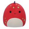 Squishmallows Original 7.5 Inch Dolan the Red Dino