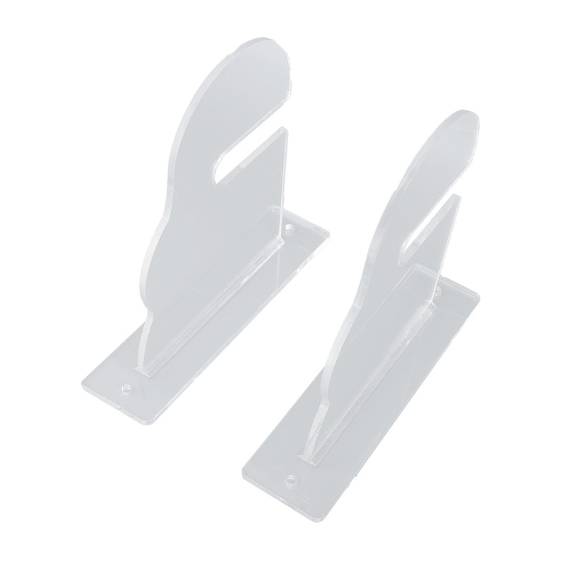 2PCS Skateboard Wall Mount Display Rack Acrylic Skateboard Wall Hanger