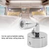 12V 3W LED Small Spotlight Warm White Swivel Reading Lamp