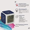 Fabulous Pink Cube Alarm Clock with Lighting - Sophie the