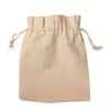 SSWBasics 5 x 7 inch Natural Cotton Drawstring Pouches