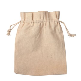 SSWBasics 5 x 7 inch Natural Cotton Drawstring Pouches