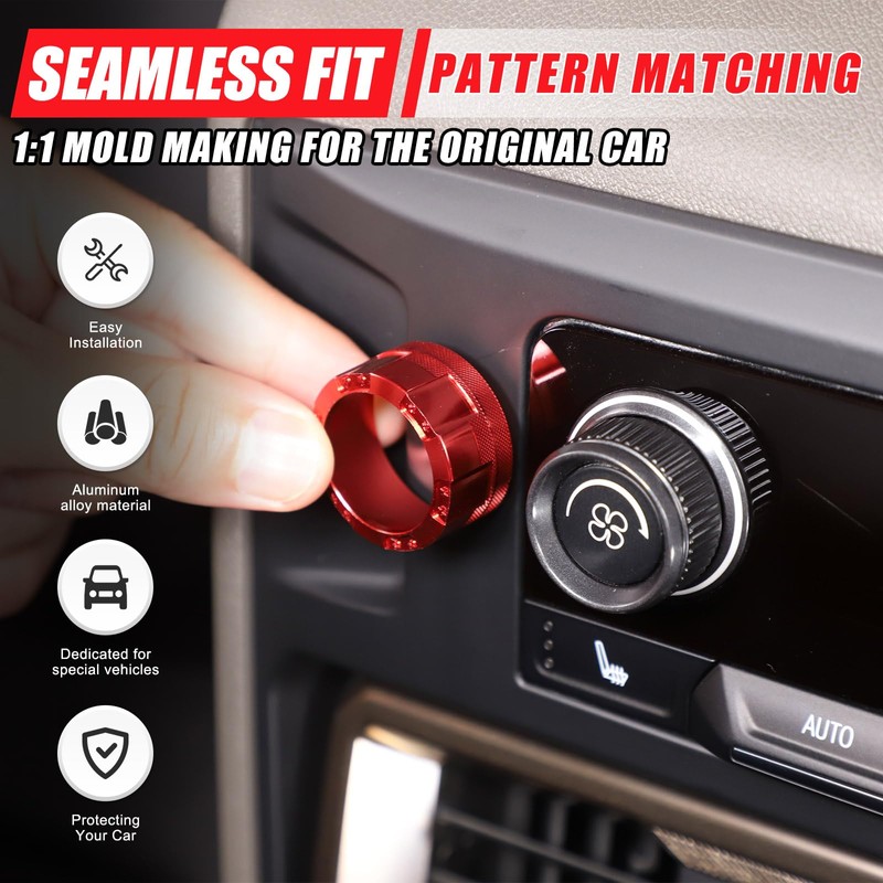 for Hummer EV Accessories Rear Air Conditioner Switch Button Knob
