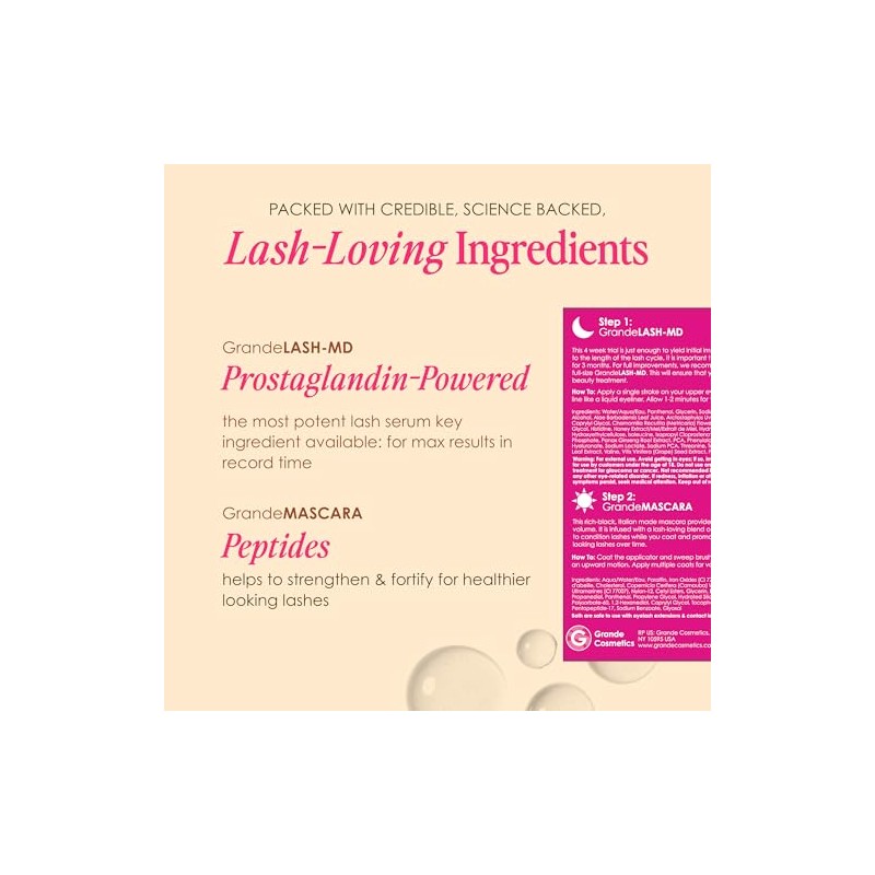 Grande Cosmetics 2 Step Lash System Gift Set