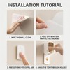No-Drill Wall-Mounted Toothbrush Holder with Dust Cover, Detachable Self-Adhesive Electric
