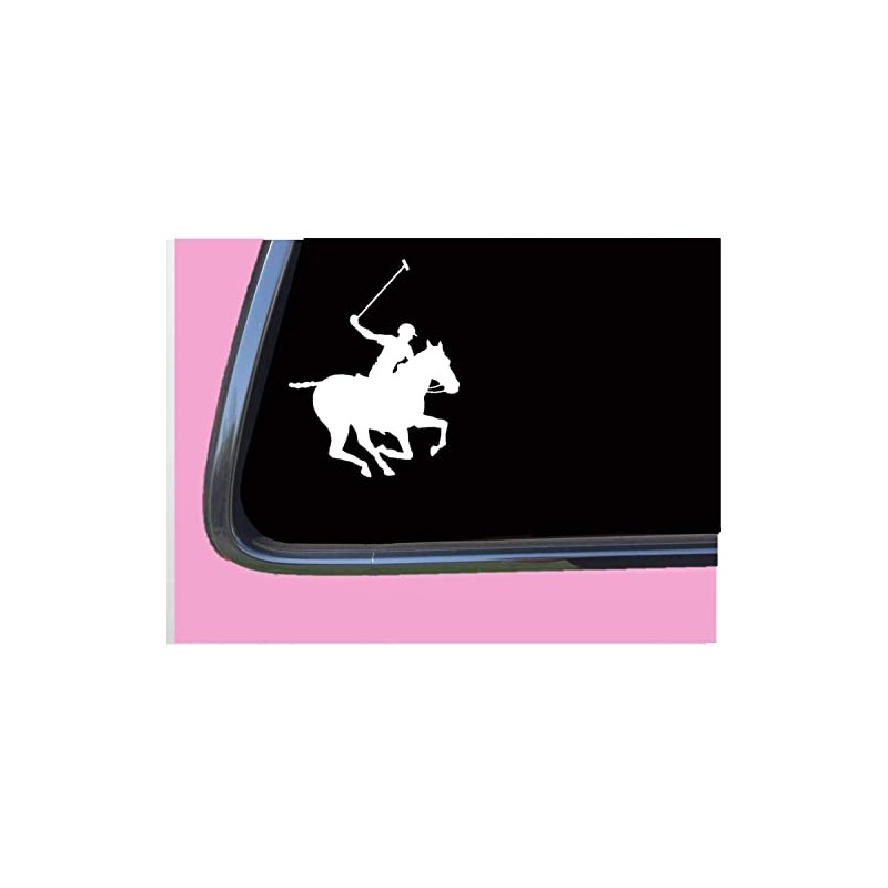 Polo Horse Sticker TP 1328 vinyl 6" Decal pony