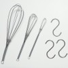 Magic Skin Stainless Steel Mini Whisk Set 7" 8" 10"