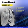 AutoShack Set of 4 Front and Rear Drilled and Slotted
