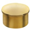 Lavi 1-1/2" Polished Brass Flush End Cap