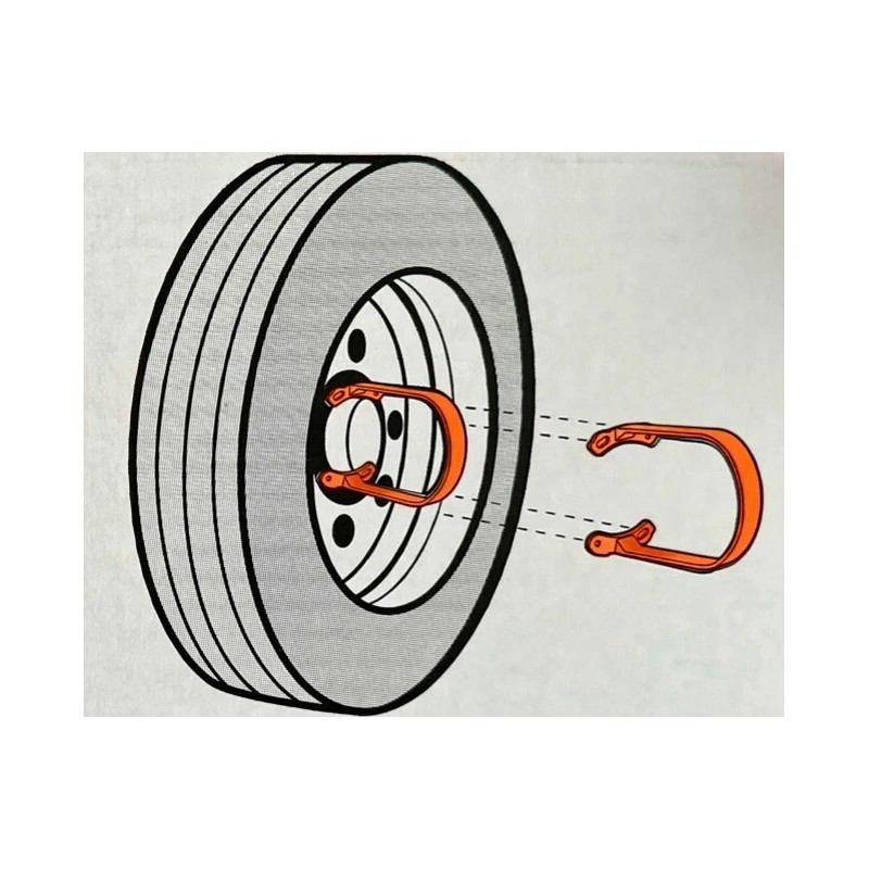 Tire Saver 2 Sets of Black Tire Savers