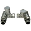 Team Controls Dual Fuel Radiator Valves Angled Corner Valves Towel