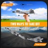 RCkuler RC Planes,4 Channel F22 Raptor Remote Control Airplane with