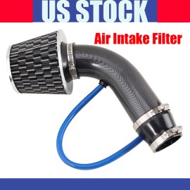 Cequent Unbranded Cold Air Intake Filter Induction Kit Pipe Power Flow Hose System 3'' 76mm Hose