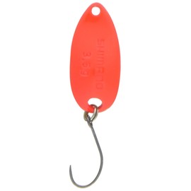 Shimano TR-0021 Spoon, Cardiff, Roll Swimmer, 0.1 oz (3.5 g), Fluorescent Red Gold, 65T