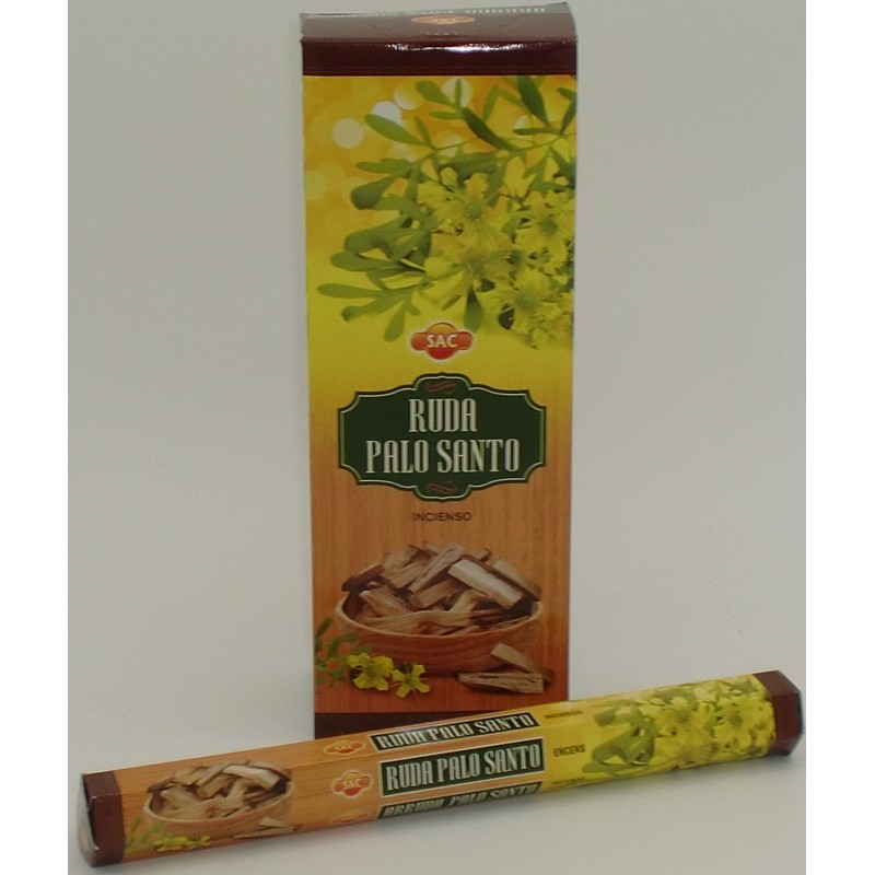 SAC Ruda Palo Santo Incense Sticks 6 Packs x 20