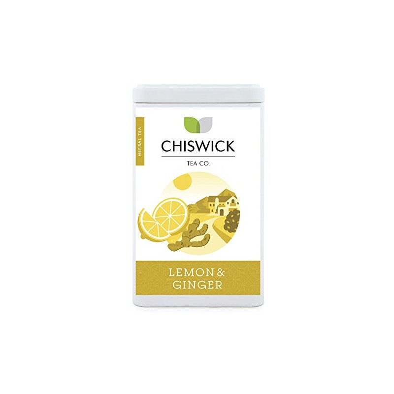 Lemon & Ginger Premium Loose Leaf Herbal Tea - Chiswick