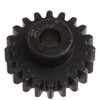 20T 22mm Diameter RC Motor Gear Steel Rust Protection Black