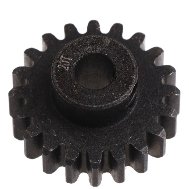 20T 22mm Diameter RC Motor Gear Steel Rust Protection Black