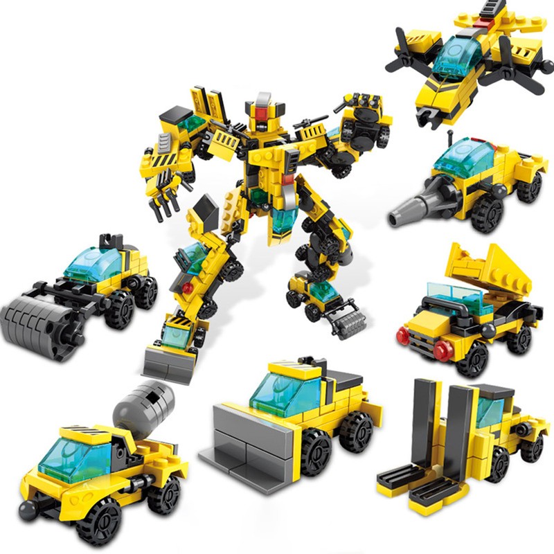 345Pcs Engineering Building Toys Kit Vehicles Blocks Kit Educational Construction