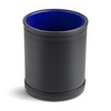 Small and Quiet Felt-Lined Synthetic Leather Dice Cup for Yahtzee,