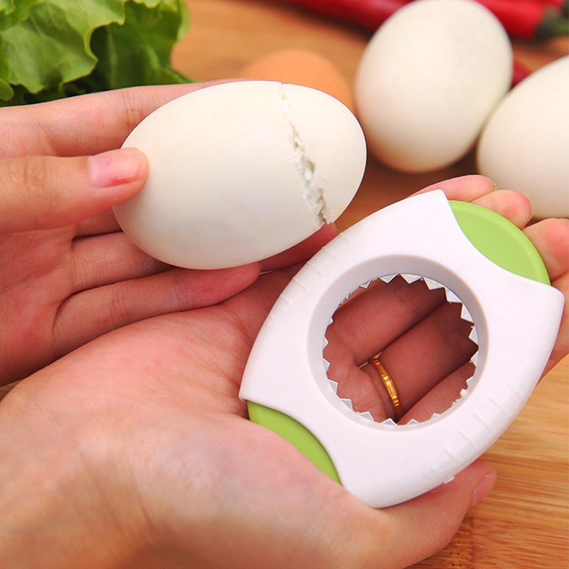 1 pcs Egg Topper Cutter Clipper Steel Serrations Egg Opener