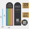 Mahjong Line Reader 320 PCS – Sticky Highlighter Strips to