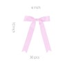 Satin Ribbon Bows with Twist Tie, 6 x 10 Inch,