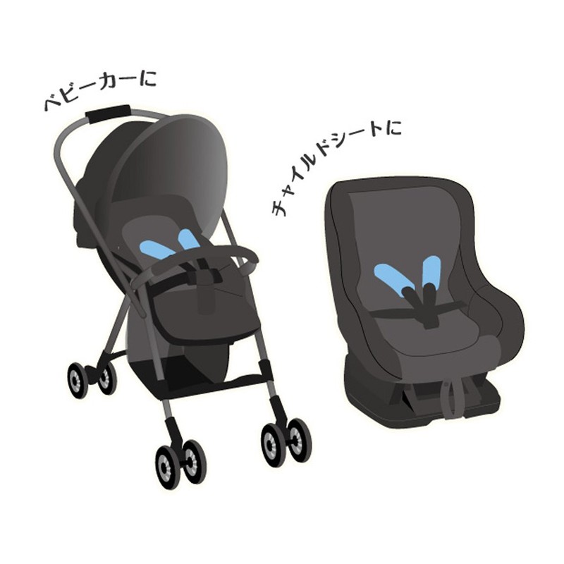 Shinsei International Smooth and Cool Belt Cover, Blue