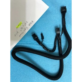 EVGA SuperNOVA 1300W  8 PIN PSU TO 8 pin +( 6+2) PCIE VGA Power Supply Cable 36"