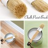 Boao 3 Pcs Chalk Paint Brushes Oval Chalk Paint Wax