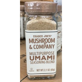 Trader Joe's Multipurpose Umami Mushroom & Company Seasoning Blend 2.1 oz, (60g)
