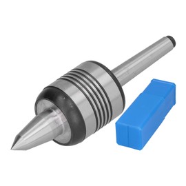 Live Center Steel 0.01mm Accuracy Morse Taper Lathe Tool with 60 Degree Point MT1