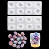 Rolin Rolin 2PCS Geometric Resin Molds Irregular Casting Silicone Mold