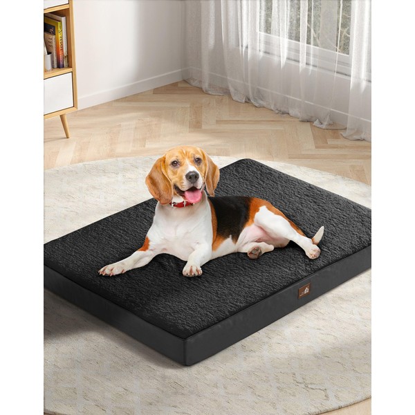 UPVILLA Orthopedic Small Dog Bed, Egg Crate Foam Support &