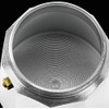 Monix Espressokocher aus Aluminium 6 tassen grün