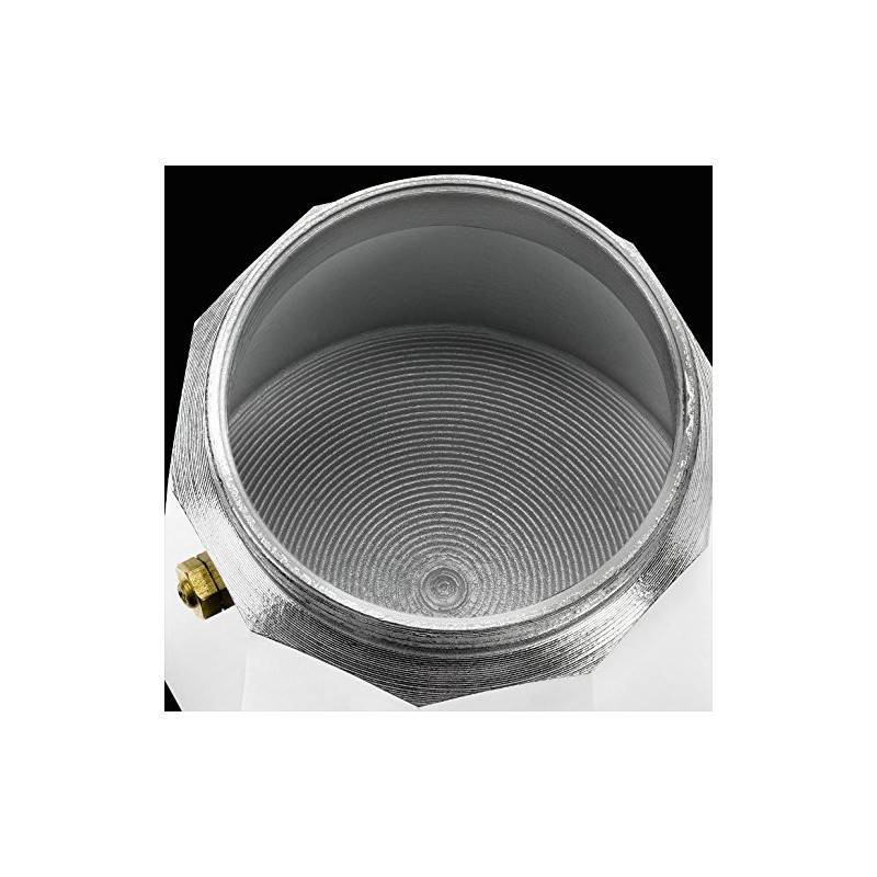 Monix Espressokocher aus Aluminium 6 tassen grün