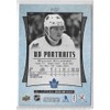 2016-17 Upper Deck Portraits Hockey #P57 William Nylander Rookie Card