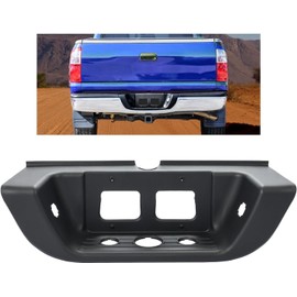 KUAFU Rear Bumper Step Pad Compatible with 2000-2006 Toyota Tundra Replacement for 521590C010 TO1191102 Black Center Molding Bumper Pad
