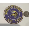 Unbranded Minnesota Vikings vintage Style embroidered iron on Patch 3”x