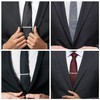 Tie Clips for Men, 8 Pcs Tie Bars Pinch Clip