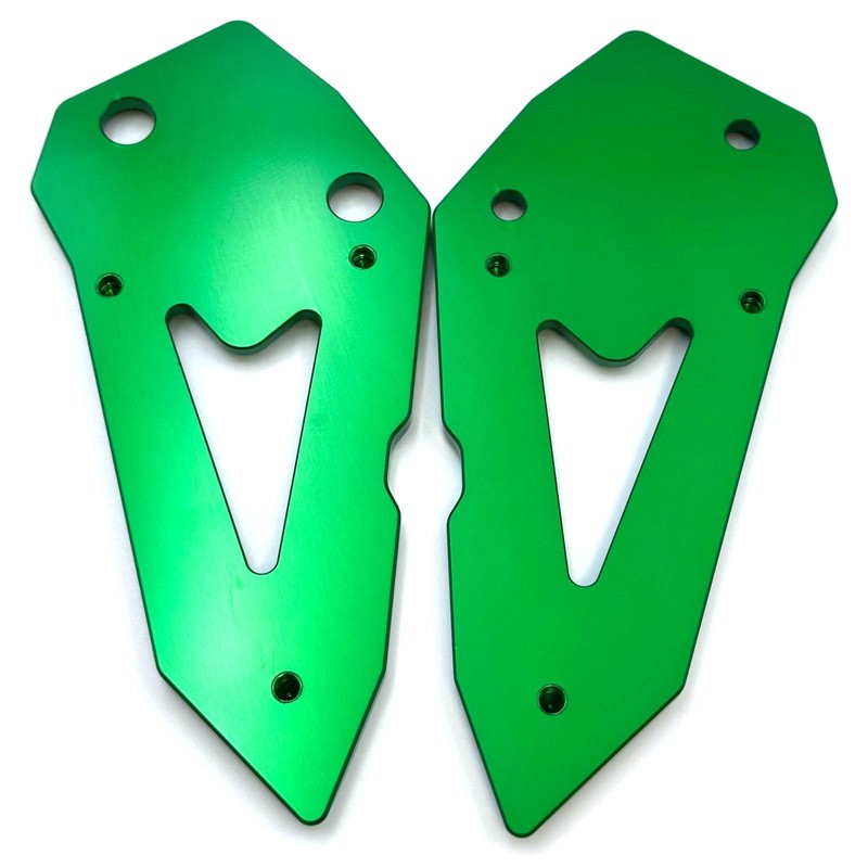 Cupkitty Foot Peg Heel Plate Guard Fits ZX-25R ZX-4R ZX-4RR