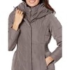 Cole Haan Women's Taffeta Down Coat with Bib Front and