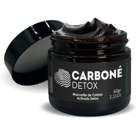 Carboné Detox – Mascarilla Facial de Carbón Activado y Arcillas Purificantes para Limpieza Profunda