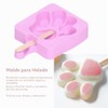 HERCHR 3 moldes de silicona para paletas, molde para helado